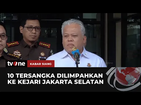 10 Tersangka Kasus Korupsi Timah Dilimpahkan ke Kejari Jakarta Selatan