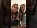 Lagu Sydney Sweeney and Peyton Kennedy live Instagram stream March 18 2018