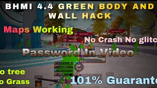 bgmi 4 4 green body wall config file no grass no tree