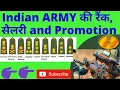 Indian Army Ranks Salary Promotions Army Monthly Salary after 7th Pay with Allowances and Bonus