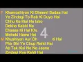 Download Lagu Khushiyan Aur Gham Saheti Hai   Udit Narayan Anuradha Paudwal Duet Hindi Full Karaoke with Lyrics