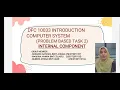 Problem based task ICS