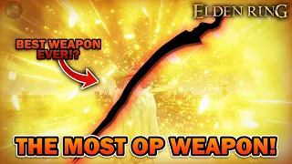 This is the BEST Weapon in Elden Ring Easiest OP Build Ever