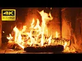 Download Lagu 🔥 Relaxing Fireplace (10 HOURS) with Burning Logs and Crackling Fire Sounds for Stress Relief 4K UHD