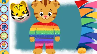DANIEL TIGER s Day Night App Full Gameplay - Daniel Tiger s Neighborhood Morning Night