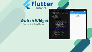 Flutter Tutorial - Switch Widget in Flutter Toggle Switch in Flutter