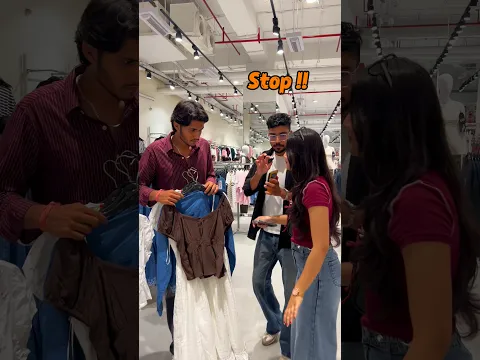 Find a random guy for shopping her ??  #shorts #challange #shortsfeed