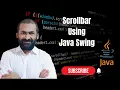Demo of Java Swing JScrollBar