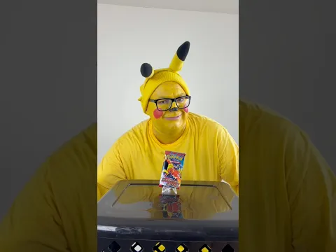 Pikachu opening a destined rivals pack!