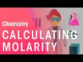 Calculating Molarity Chemical Calculations Chemistry FuseSchool