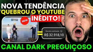 NOVA TENDÊNCIA: CRIE ESSE NOVO CANAL DARK GRINGO INÉDITO PARA MONETIZAR +RÁPIDO (SEM CONCORRÊNCIA)