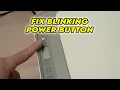 HP Printer not turning On Power button Blinking - How to Fix it