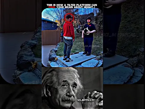 This Illusion Makes You Grow and Shrink..!🤯 #shorts #science
