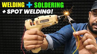 पुरानी Glue Gun से बनाएं 2-in-1 Welding Machine | Welding, Soldering और Spot Welding
