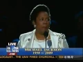 Michael Jackson Memorial Service - Rep Sheila Jackson-Lee