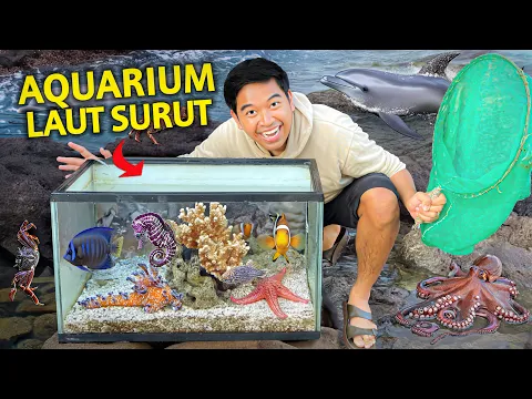 Download MP3 BIKIN AQUARIUM DAN ISINYA LANGSUNG DI LAUT YANG LAGI SURUT! HEWANNYA BERMACAM-MACAM!