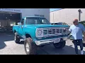1976 Dodge Power Wagon 360 4X4 Short Box For Sale Affordable Classics Inc