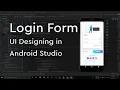 Material Design Login Form In Android Studio