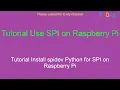 12 2 How to Install spidev Python for SPI on Raspberry Pi