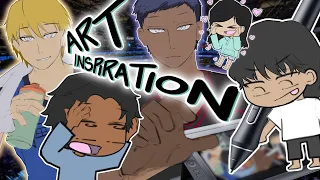 my biggest ART INSPIRATION in HIGH SCHOOL (animated story)