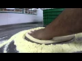 Papa Johns Gerrards Cross - How We Make The Pizza Base Pizza Slapping