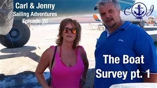 Ep.20 Pt.1 of the  boat survey in Crete. – Carl and Jenny