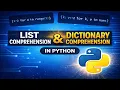 List Comprehension Dictionary Comprehension in Python Easy Explanation