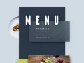 Menu from world animation