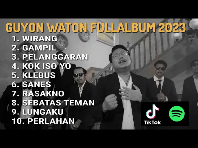 Download MP3 Guyon Waton - FULLALBUM VIRAL TIKTOK  LAGU JAWA VIRAL TIKTOK |WIRANG |GAMPIL |PELANGGARAN KOK ISO YO