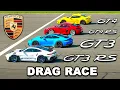 Download Lagu Porsche 911 GT3 RS v GT4 RS v GT3 v GT4: DRAG RACE