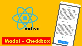 React Native Modal and Checkbox