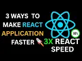 3 Way To Make React App Faster React JS Code Optimization
