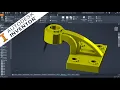 Inventor 2020 Tutorial 3D Modeling Design