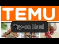 Temu haul Sandal Try-on AND honest review