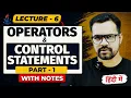 Operators and Control Statements in Java Java Full Course