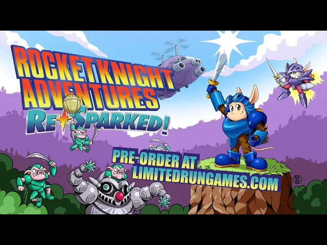 Rocket Knight Adventures: Re-sparked! | Physical Pre-order Trailer | Limited Run Games