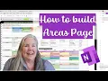2026 How to Build Areas of Focus Weekly Page Layout