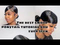 Swoop Knot Bun Tutorial Ft Alexisslayys Hair