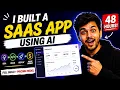 I Built a SaaS Business in 48 Hours Using AI