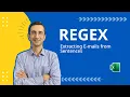 REGEX in Excel Yes - Extract E-mails Using Regular Expressions in Excel