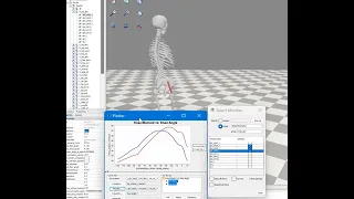 OpenSim Software Plotting Graphs Human Kinetics