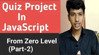 Quiz Project In JavaScript Design HTML Page Part-2