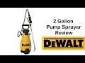 DeWalt Heavy Duty 2 Gallon Pump Sprayer In-Depth Review