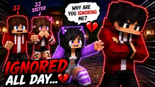 Aaron Ignored Aphmau for the Whole Day...😢😭 PART 1 - Minecraft Animation