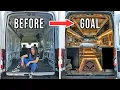 I Turned My VAN Into a TINY HOME Full Build Start-to-Finish