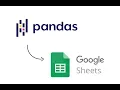 Pushing Python DataFrames to Google Sheets