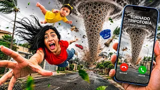 JASMIM SOBREVIVEU AO TORNADO TRIPOFÓBICO *ela chorou 