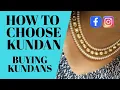 Download Lagu How to choose kundan jewelry and differentiate between different kundans available in the market