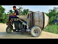 Lagu Fully restoration old concrete mixer | Restore concrete mixer engine | Repair old construction tools