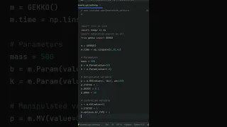 Solve Dynamic Optimization Problems with Python and GEKKO